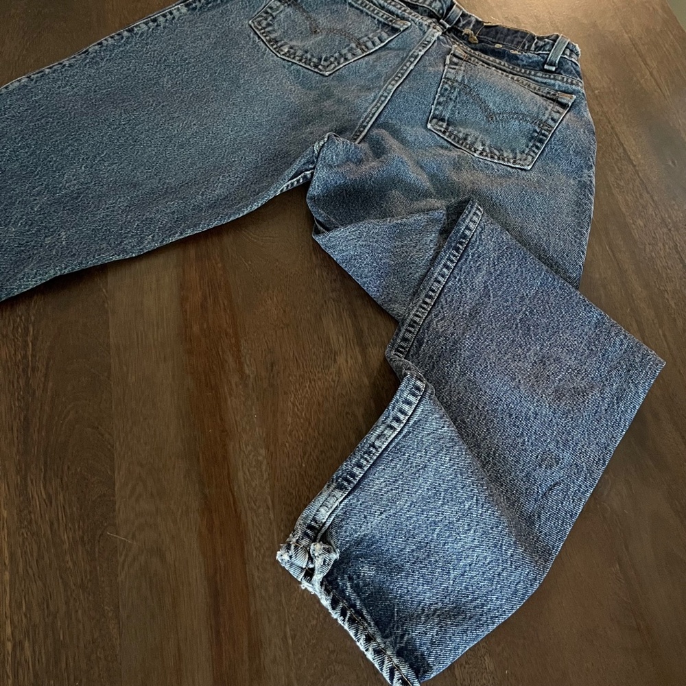 Vintage 1980s Levi’s 40560 Silver Tab Barrel Jeans Size 32x32 - Picture 7 of 11